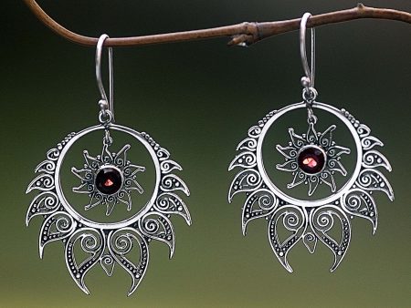 Shiva s Fire Sterling Silver Earrings Online Hot Sale