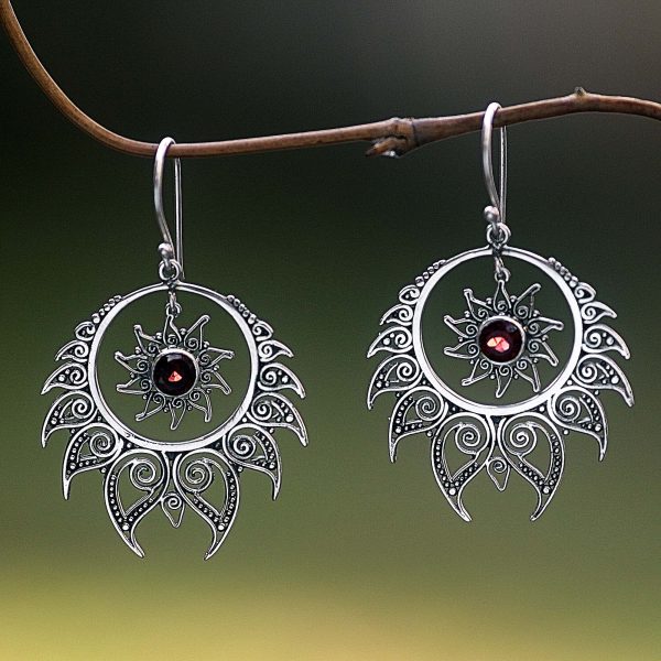 Shiva s Fire Sterling Silver Earrings Online Hot Sale