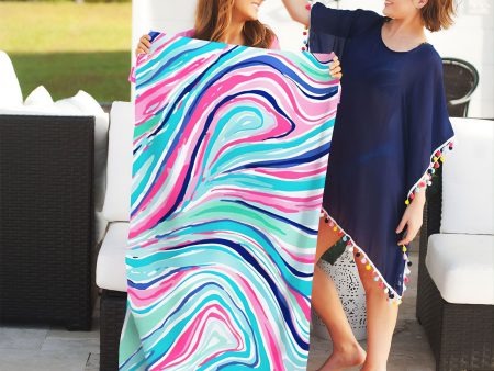 Marble-ous Beach Towel Discount