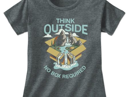 Think Outside Wild Ladies T-Shirt For Sale