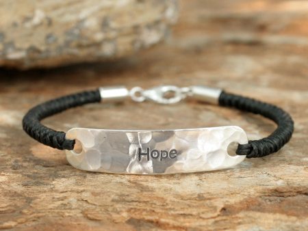 Spirit of Hope Silver Pendant Bracelet on Sale