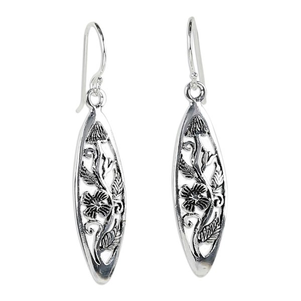 Spring Daisy Sterling Silver Earrings Sale