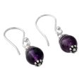 Royal Discretion Amethyst & Silver Dangle Earrings Online Sale