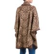 Nazca Flora Alpaca Blend Ruana Poncho Online Hot Sale