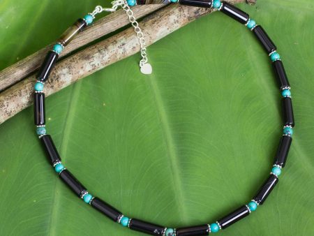 Sky Song Multi-Gem Beaded Necklace Online Sale